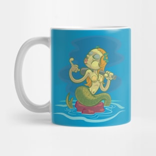 Old timey mermaid Mug